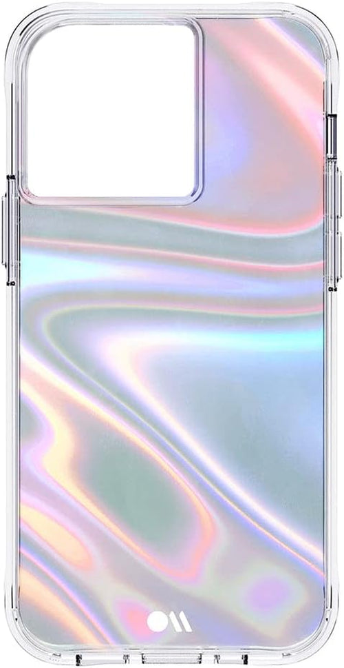 - SOAP Bubble - Case for Iphone 13 Pro - Iridescent Design - 10 Ft Drop Protection - 6.1 Inch - Soap Bubble